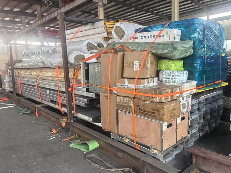 ข่าวการจัดส่งโครงสร้างเหล็กแบบกำหนดเองของมายอต