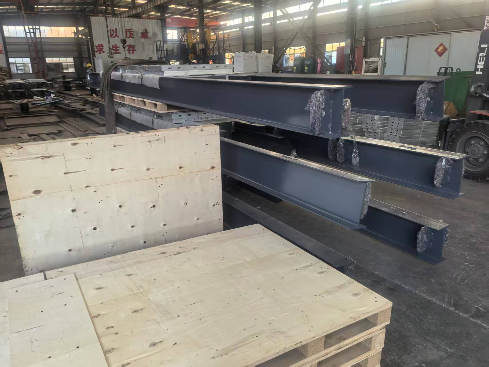 โครงสร้างเหล็ก Liweiyuan เสร็จสิ้นการส่งออกคลังสินค้าโครงสร้างเหล็กไปยังนอร์เวย์ พร้อมจัดส่งเร็วๆ นี้