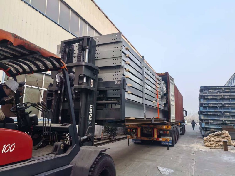 การจัดส่งคลังสินค้าโครงสร้างเหล็กในอุรุกวัย